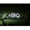 BMW Z3 priekšējie lukturi, CCFL eņģeļ acis, hromēti